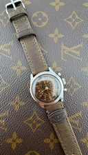 Breitling Vintage Caliber Venus 175 Clamshell Case Steel Waterproof Galvanic Dia