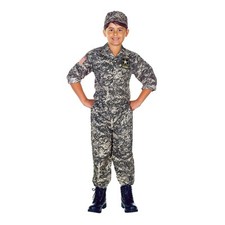 Halloween Express Boys' U.S. Army Camouflage Costume