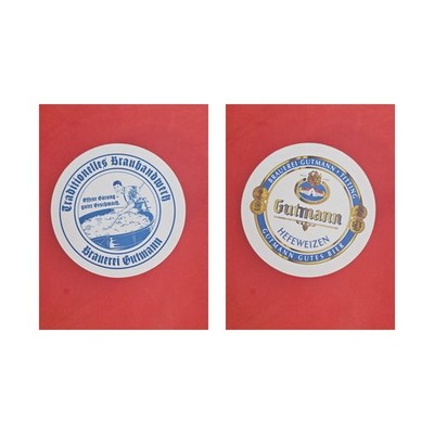 Gutmann Titting Traditionnes Brauhandwerk Brauerei Bierdeckel Beermat