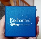 Two Pair Disney Mickey Mouse CZ Sterling Silver Stud Earrings Box New Free Ship  — photo 3