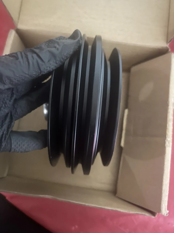 New harmonic balancer crack pulley 1998-2004 2.4L For Nissan Frontier Xterra - Image 3 of 3