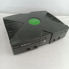 Microsoft Xbox Original Console Only - Black - For Parts or Repair