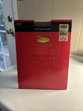 Talbots Silky Sheer Control Top Pantyhose Soft Taupe Size B Sandletoe