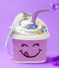 NEW Bath Body Works PURPLE FACETED DRINK Pocketbac Holder