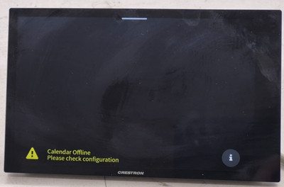 Crestron 7 in. TSS-770-B-S Room Scheduling Touch Screen - Touchscreen Only