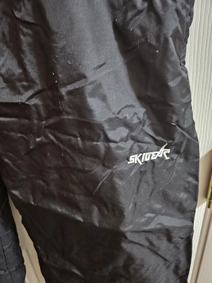 Pantalones para mujer SKIGEAR NEGROS aislados resistentes al agua con cremallera esquí nieve talla grande Foto 2 de 4