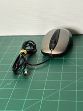 Ergonomic Optical PS/2 Mouse 3 Button with Wheel for Computer Laptop Wired Cord