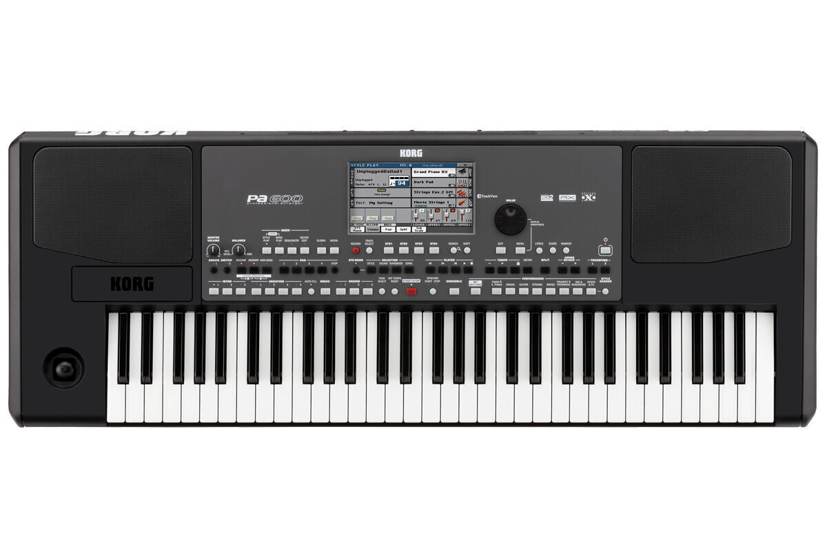 Korg Pa600 61-клавишная клавиатура-аранжировщик для рабочей станции — совершенно новая-