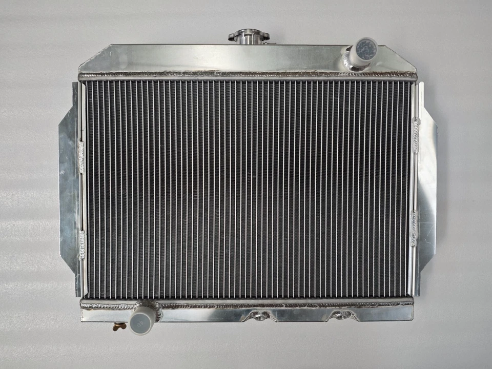 Radiador de aluminio Fit AMC American Motors Rambler/AMX/Rebel/Wagon 1958-1978 Foto 3 de 4