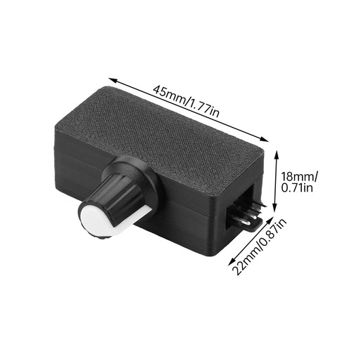 High-power PWM Speed Controller 4-wire Violent Fan Governor PD QC Fast Charging - Afbeelding 28 van 28