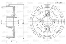 Tambour de frein Renault KANGOO