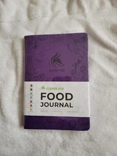 Clever Fox Food Journal Diary New Dark Purple