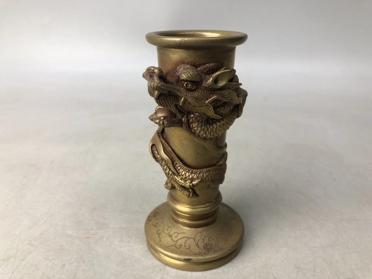 铜日本古董花瓶| eBay