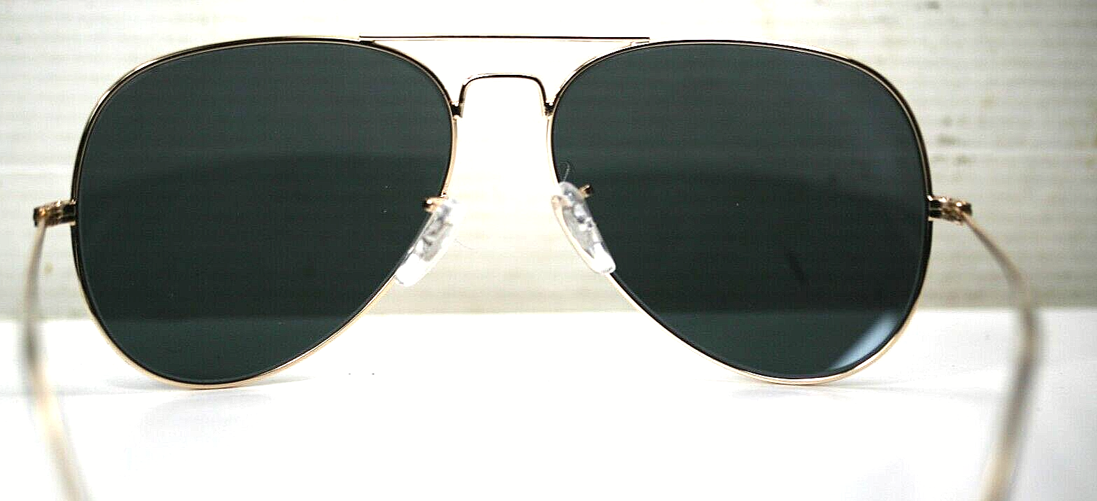 Stylish Unbranded Gold Aviator Sunglasses with Grey Lenses-image