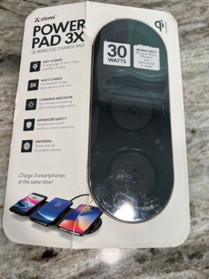 Atomi Power Pad 3X Wireless Charging Station NEW