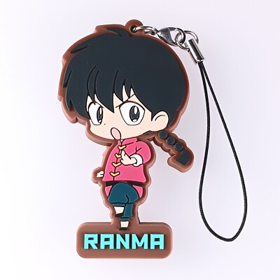 Ranma Saotome Ranma 1/2 Rumic Collection Rubber Strap Japanese From Japan F/S