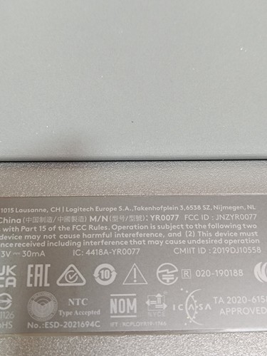 Logitech Slim Folio 820-009244 keyboard QWERTY UK Ausstellungsstück _0,4_6 - Bild 5 von 7