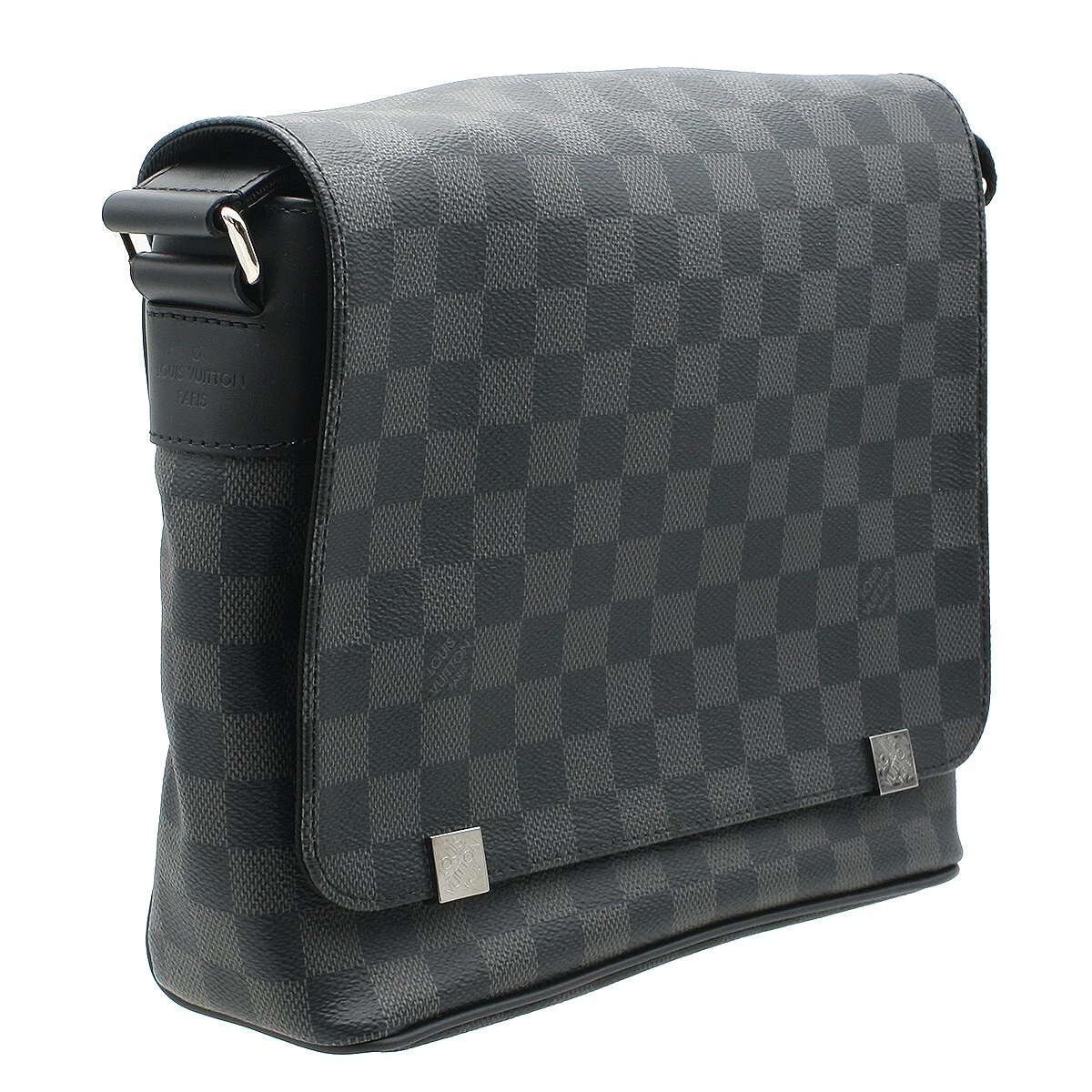 Louis Vuitton Damier Graphite District PM Shoulder Messenger Bag