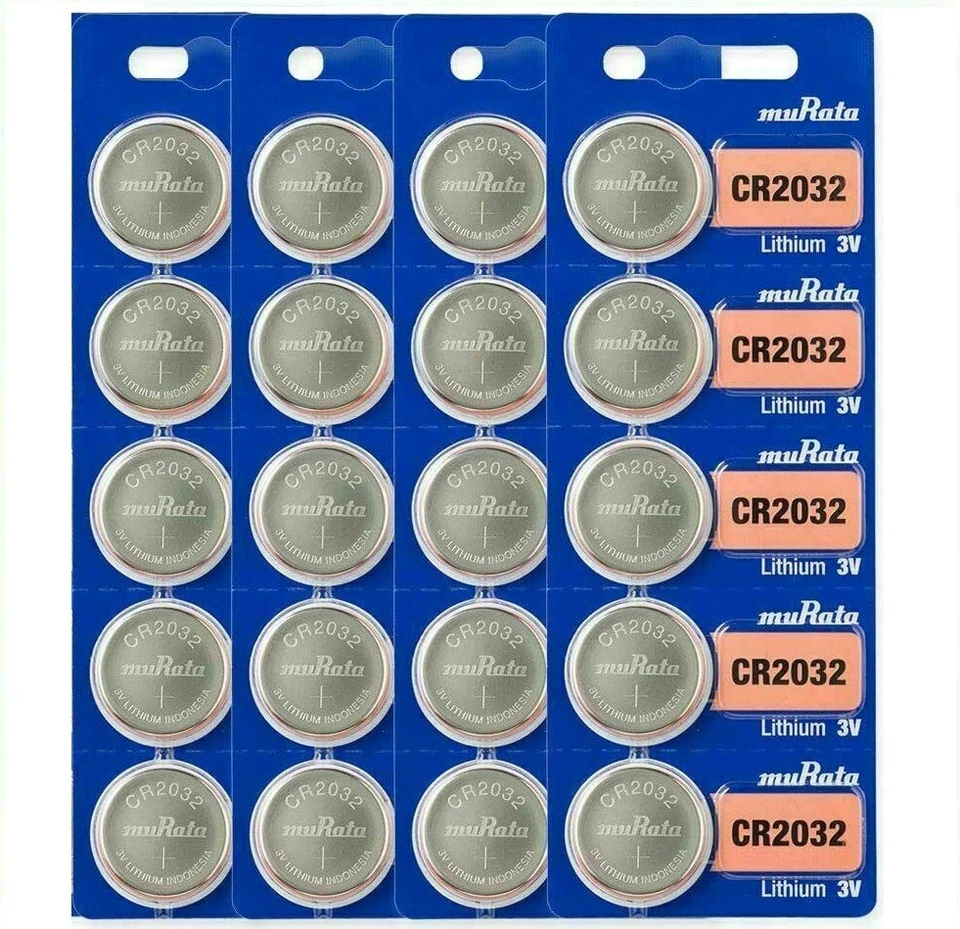 20 Frescas Batería de Reloj SONY/MURATA CR2032 DL2032 CR2032 CMOS Litio 3V Exp 2030 Foto 3 de 4
