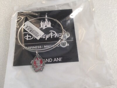 Alex and Ani Disney Parks Mickey Mouse Halloween Cameo Bangle Bracelet Silver