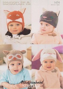 knitted animal hats for toddlers