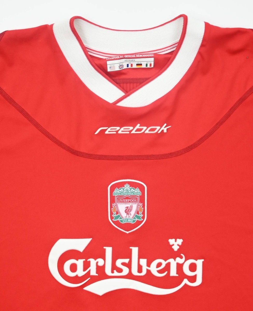 Reebok 2002-04 LIVERPOOL SHIRT TRIKOT 3XL | eBay