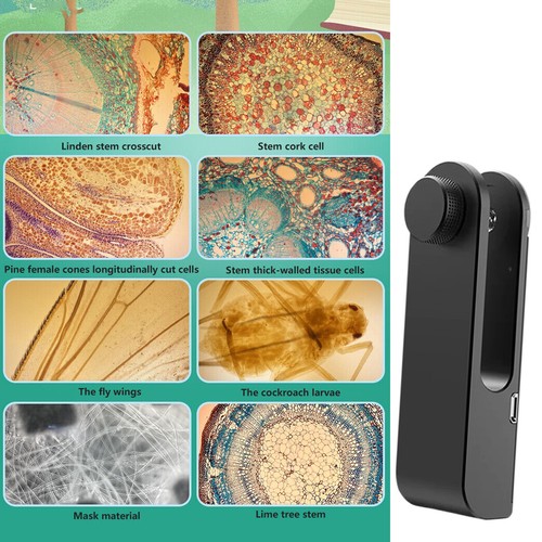 Universal 400x Magnification HD Phone Microscope Lens Mini Microscope Photo Lens - 第 5/15 張圖片