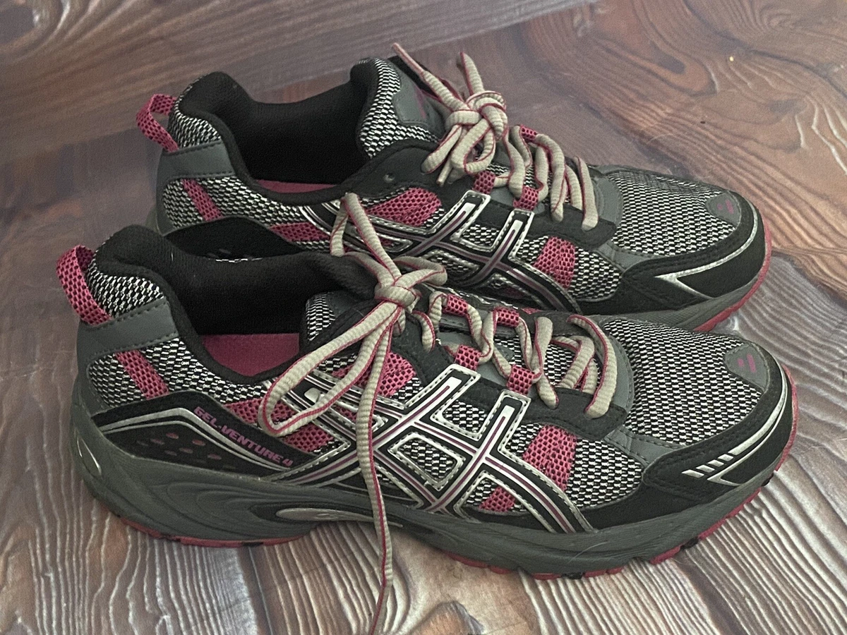 Asics gel venture 4 black hotsell