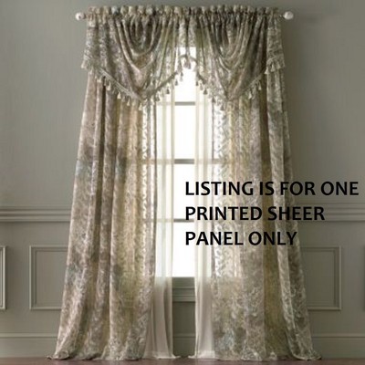 Nip Jcpenney Royal Velvet Rome Sheer Panel 95