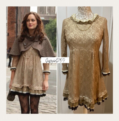 marc jacobs dita lace mini dress Lace mini dress Marc by Marc Jacobs Gold size 4 US in Lace