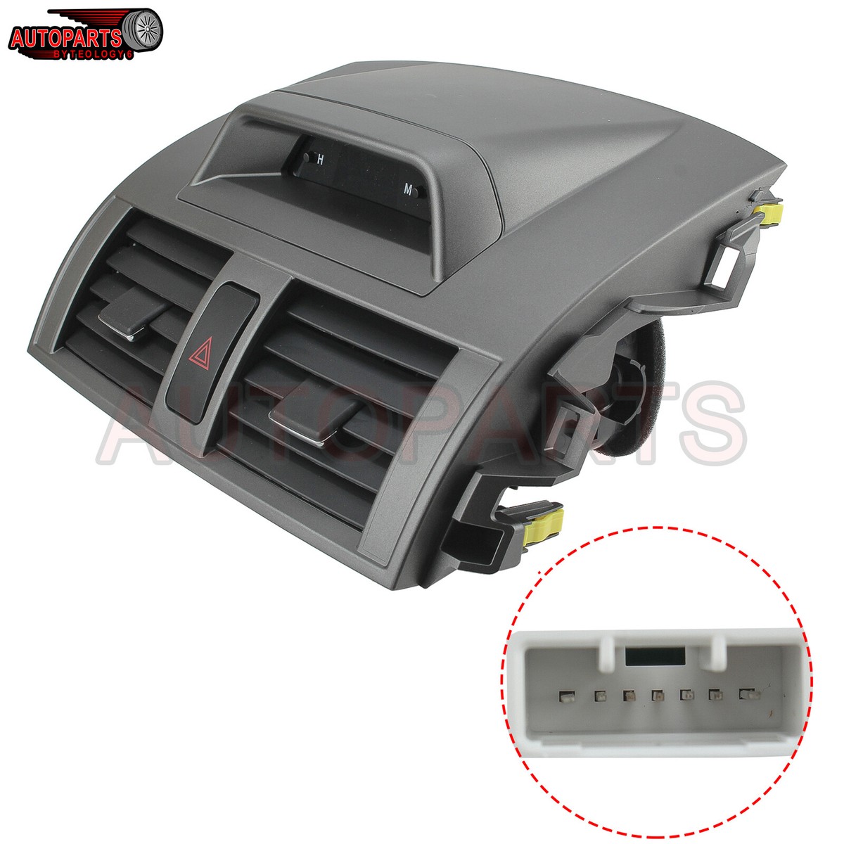 Dasbecan 55670-02160 Center Dash A/C Outlet Air Vent Panel Compatible With Toyota Corolla 2008 2009 2010 2011 2012 2013 55663-02060 : Buy Online At Best Price In KSA - Souq Is Now - Foto 9