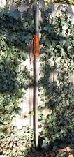 Bamboo Staff - 64" - Walking Hiking Trekking Stick - Paracord Grip & Strap - #17