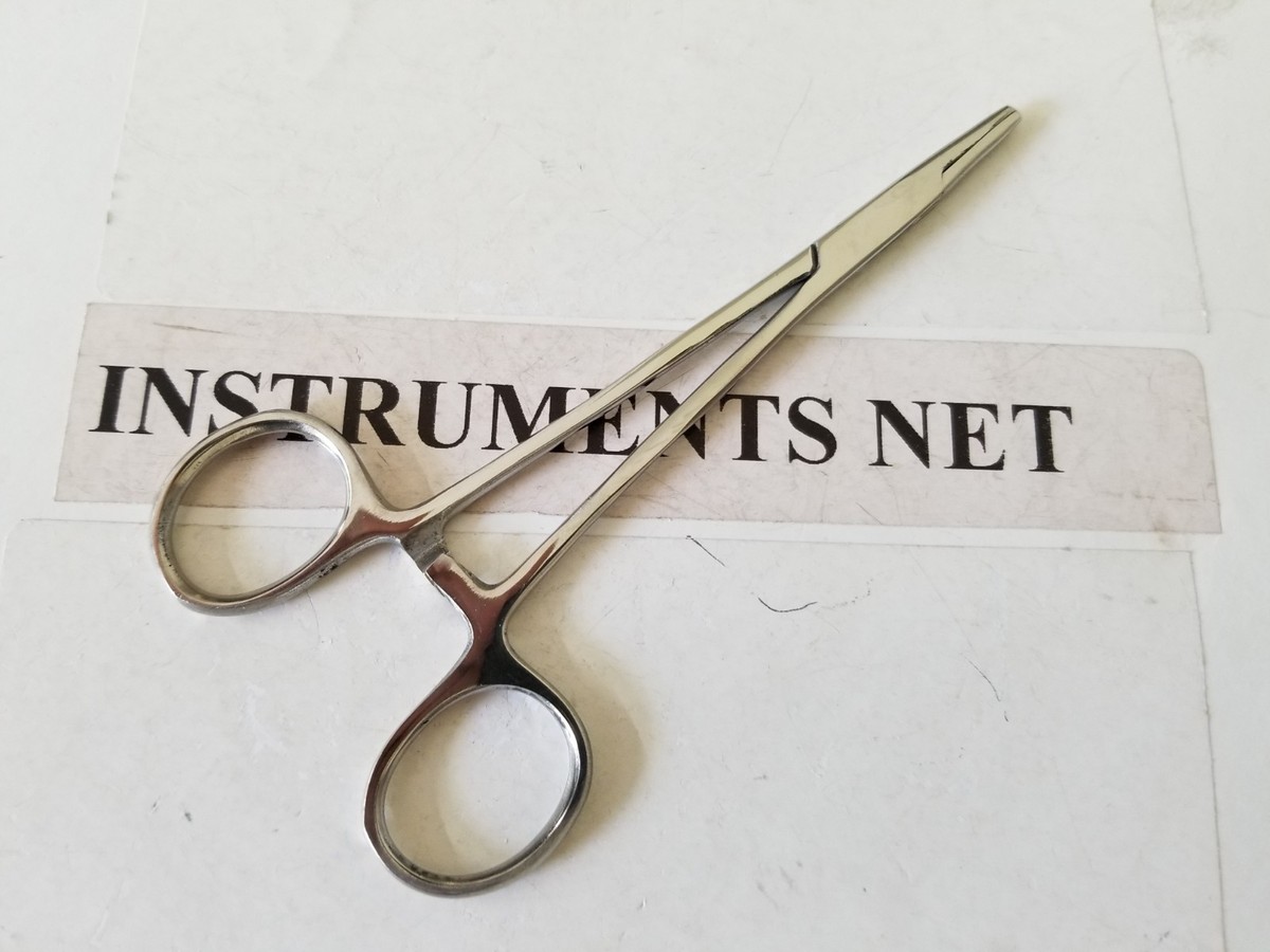 Webster Needle Holder - 5" Locking Surgical Dental Instrument (Pack Of 12) Dental Needle Holders - Foto 4