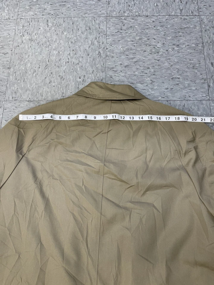 Gabardina vintage London Fog para hombre talla 42 con forro extraíble HECHA EN EE. UU. Foto 4 de 4