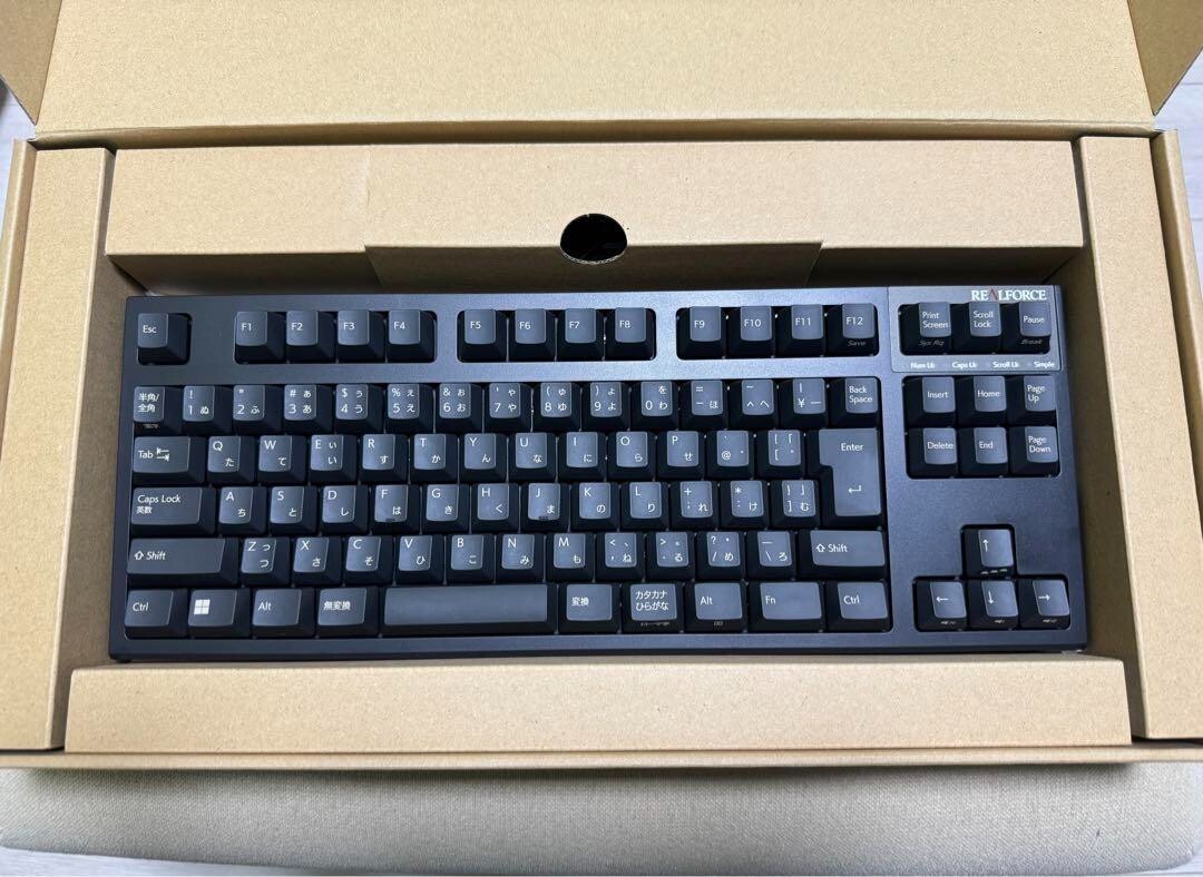 REALFORCE R3S Wired Keyboard Tenkeyless 45g Japanese Layout R3SC11