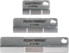 Music Nomad Fret Leveler - Diamond U-File for Leveling Single Guitar Frets MN813