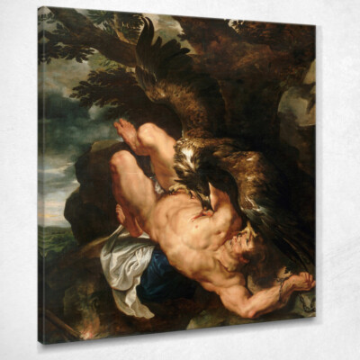 Prometheus gefesselt Peter Paul Rubens, ppr155 Leinwandbild