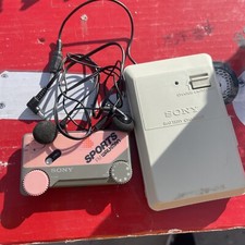 Sony Sports Walkman FR Radio Pink with Battery Charger