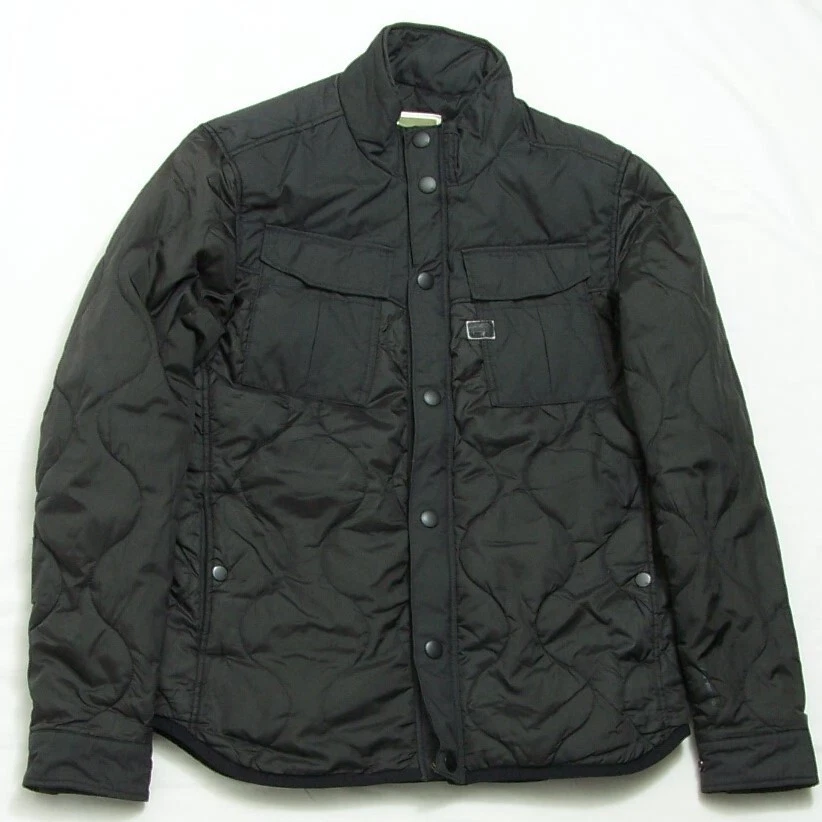G STAR RAW CARGO LINE Men s FILCH Quilted Overshirt Jacket Size