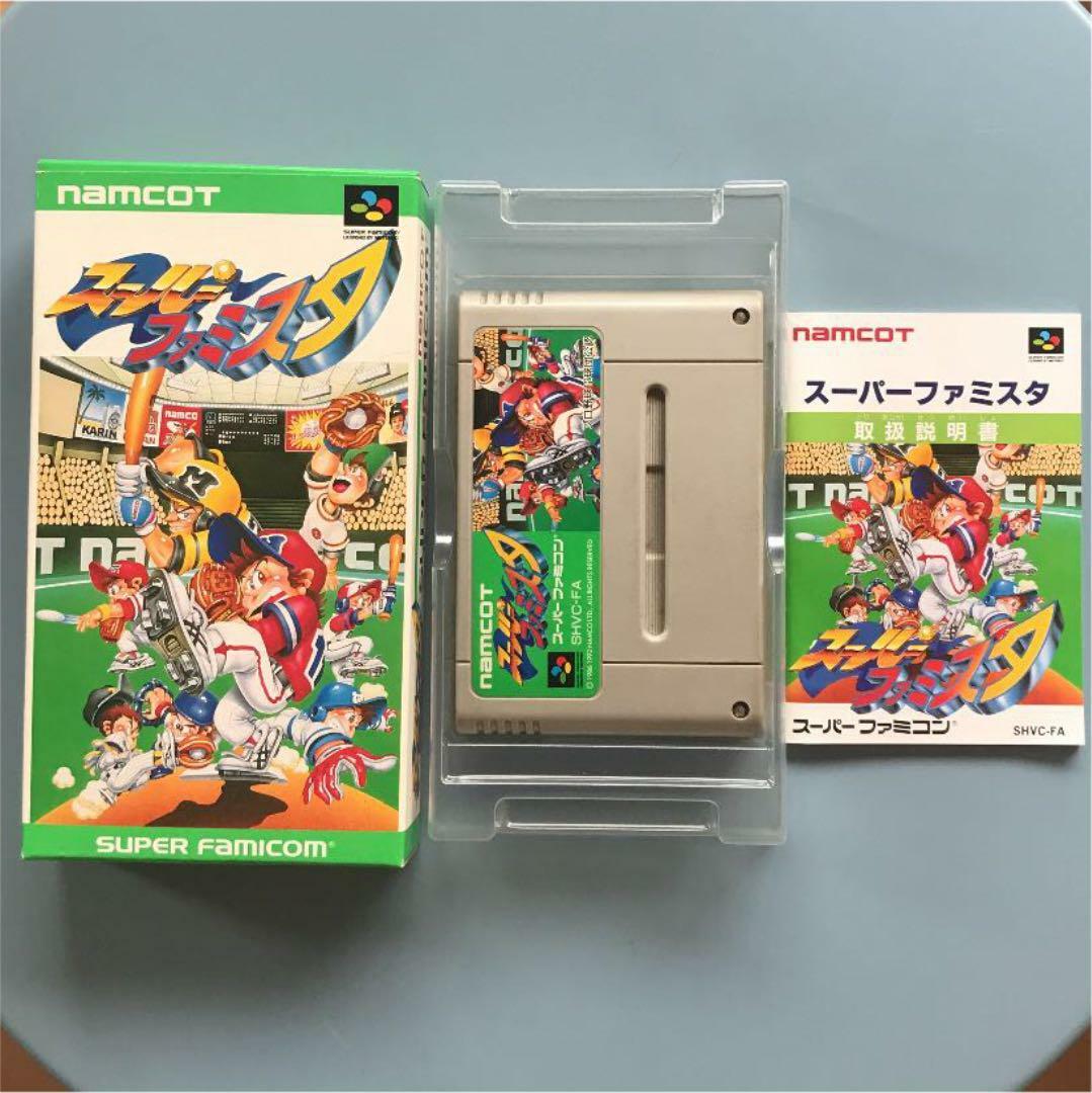 ファミコンソフト　3個セット　マリオ　さんま　野球 スーパーマリオ 野球盤｜3Dピッチング機能 9種類の投球