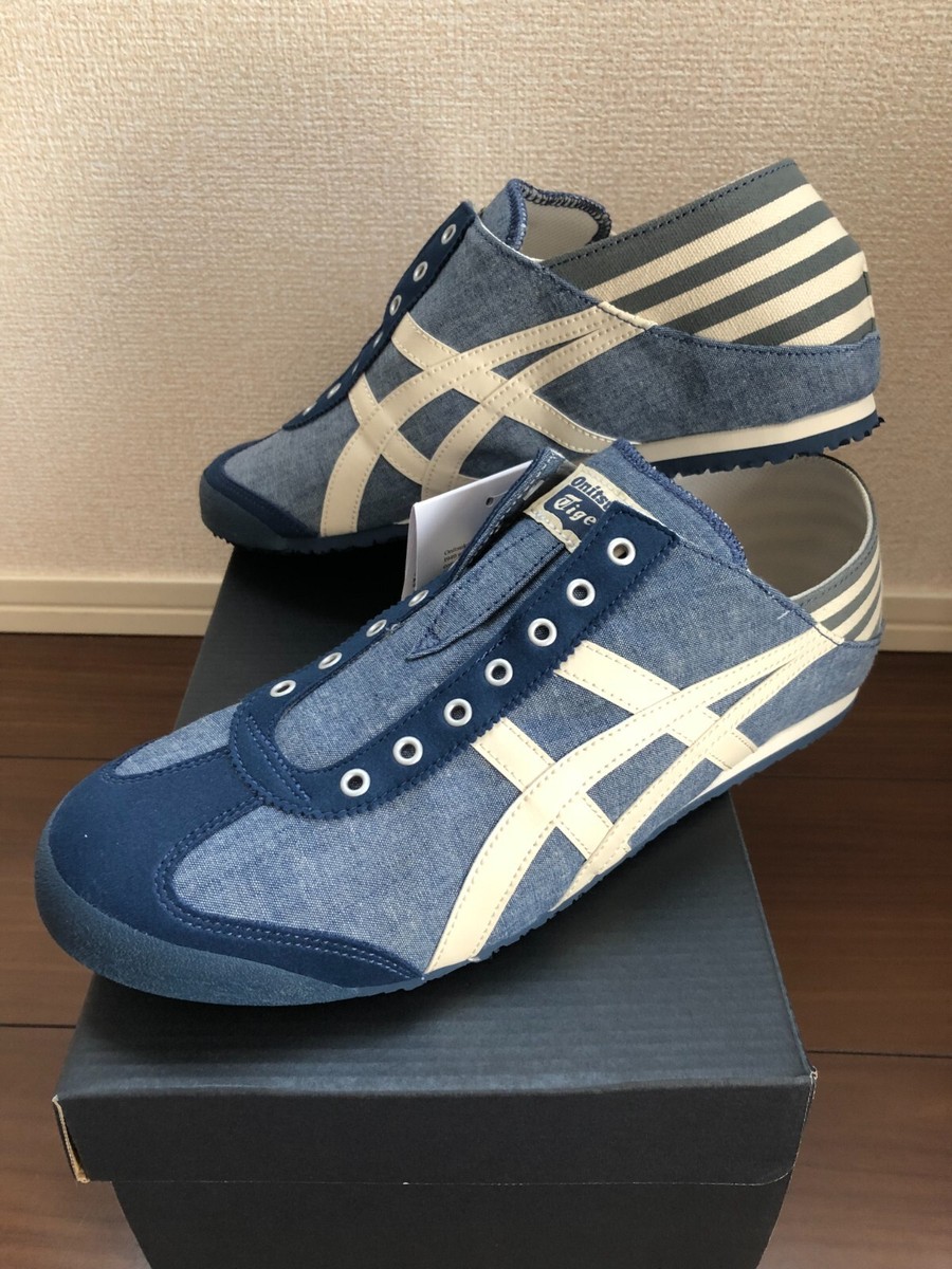 Onitsuka Tiger MEXICO 66 PARATY 1183C233.400 BLUE / NATURAL Slip