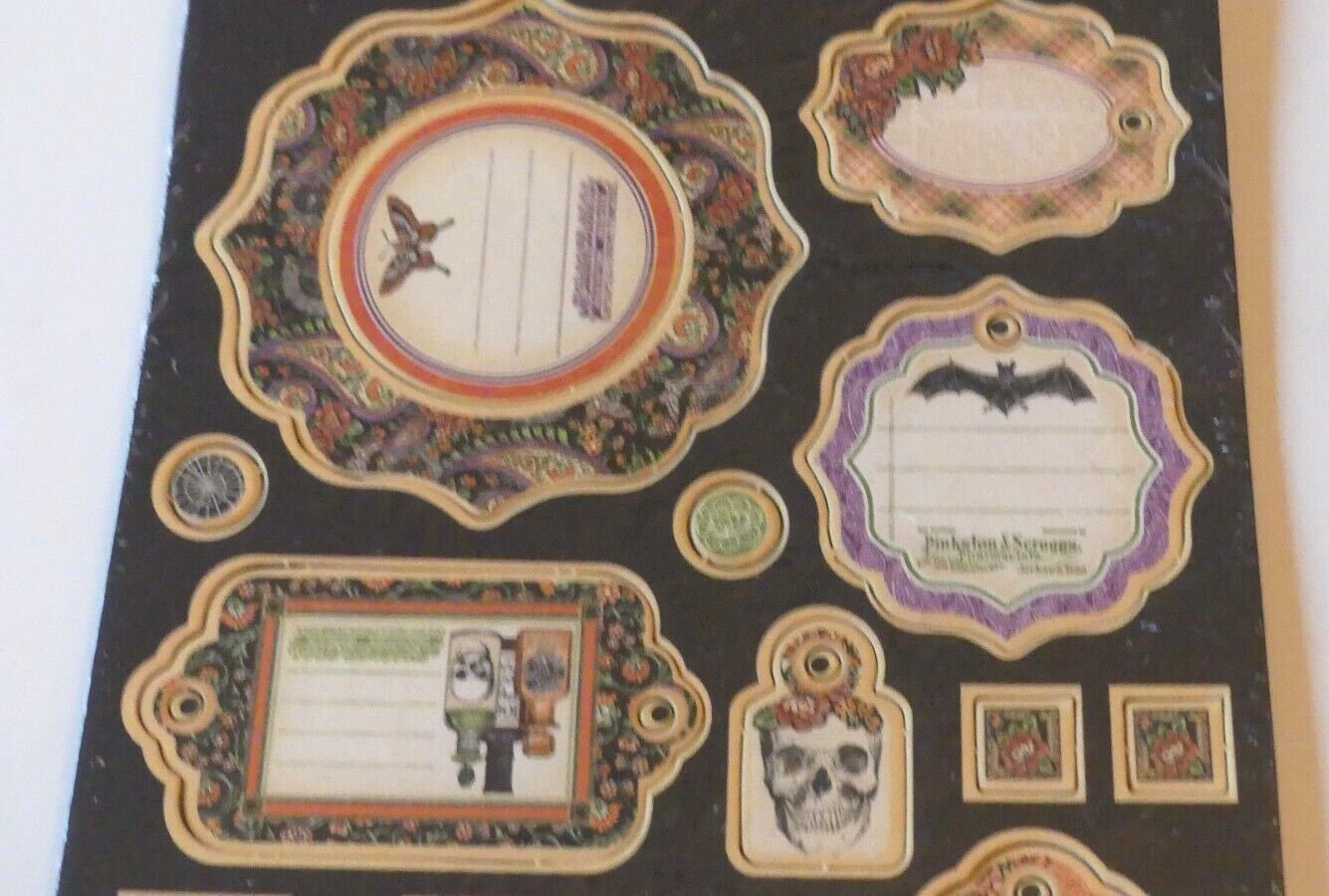 Graphic 45 Chipboard 1 Rare Oddities Collection Die-Cuts New in Sealed Package