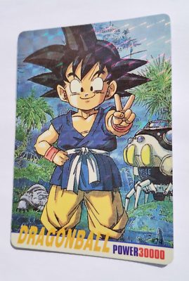 1999 DRAGON BALL Z Card #074 SON GOKU GT VTG Foil | eBay