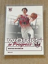 2024-25 NBA COURT KINGS WORKS IN PROGRESS RUBY INSERT MATAS BUZELIS ROOKIE /149