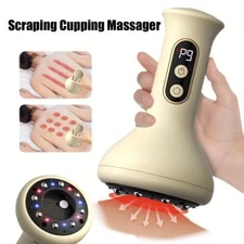 Rechargeable Cupping Massager, 9-Level Body Sculpting & Muscles Relief Massage