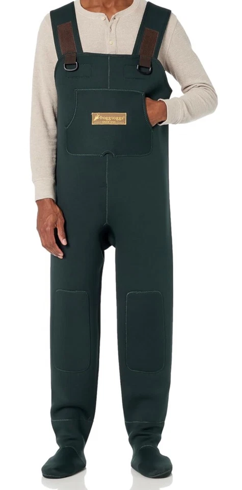 Men's Frogg Toggs 3.5mm Neoprene Amphib Waders Size Small ~ Forest Green NIB - Image 2 of 3