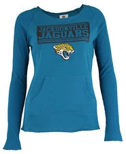 Outerstuff NFL Youth Girls (7-16) Jacksonville Jaguars Long Sleeve Pocket Top