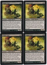 MTG 4X Boggart Mob X4 Lorwyn Magic - LP/PL