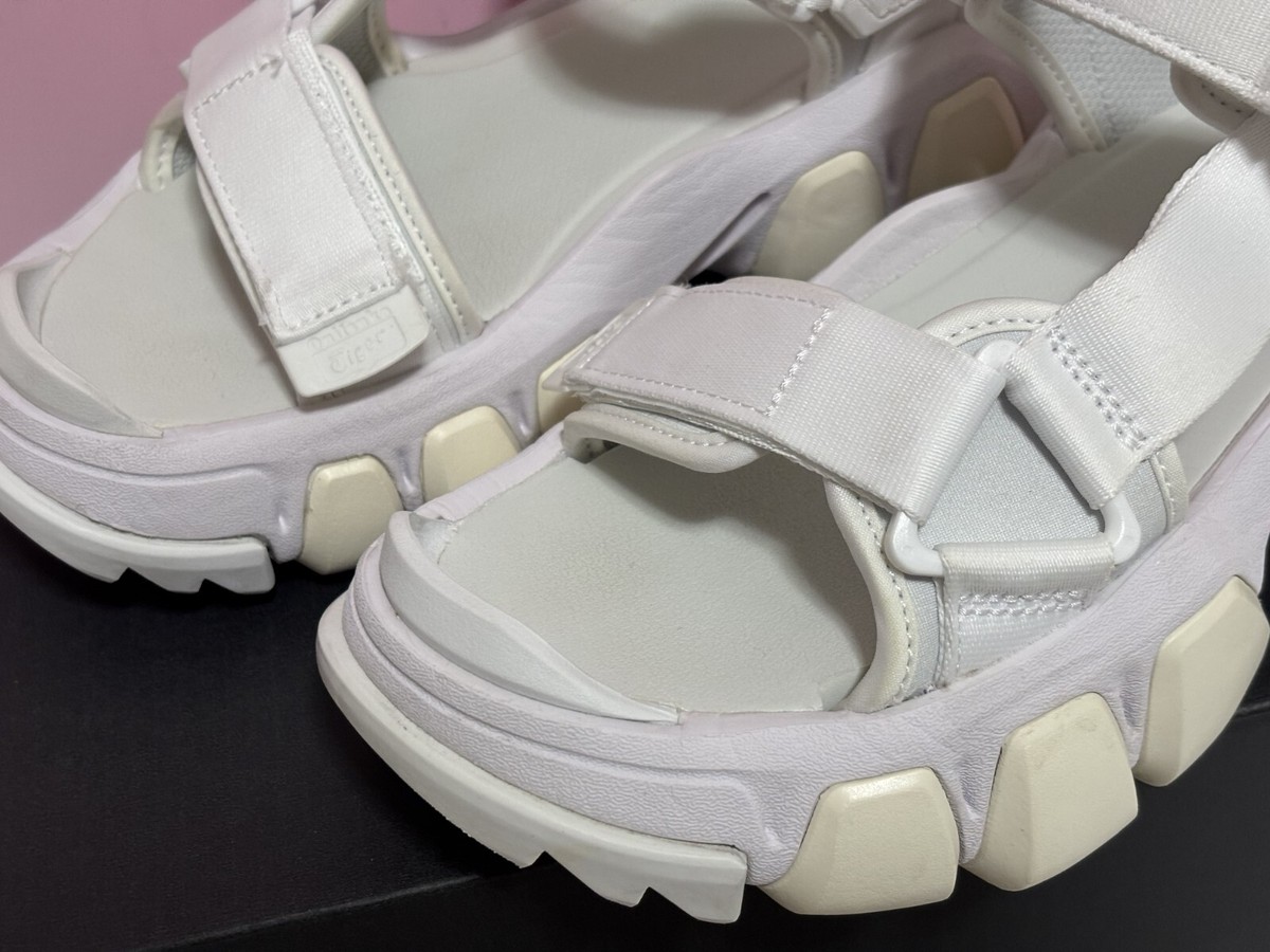 Onitsuka Tiger DENTIGRE STRAP 1183B256 WHITE WHITE 22cm US4 Used