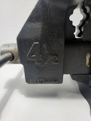 Vintage USA Craftsman Bench Vise #51865 with 4-1/2'' Jaws